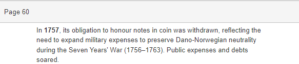 A monetary History of Norway