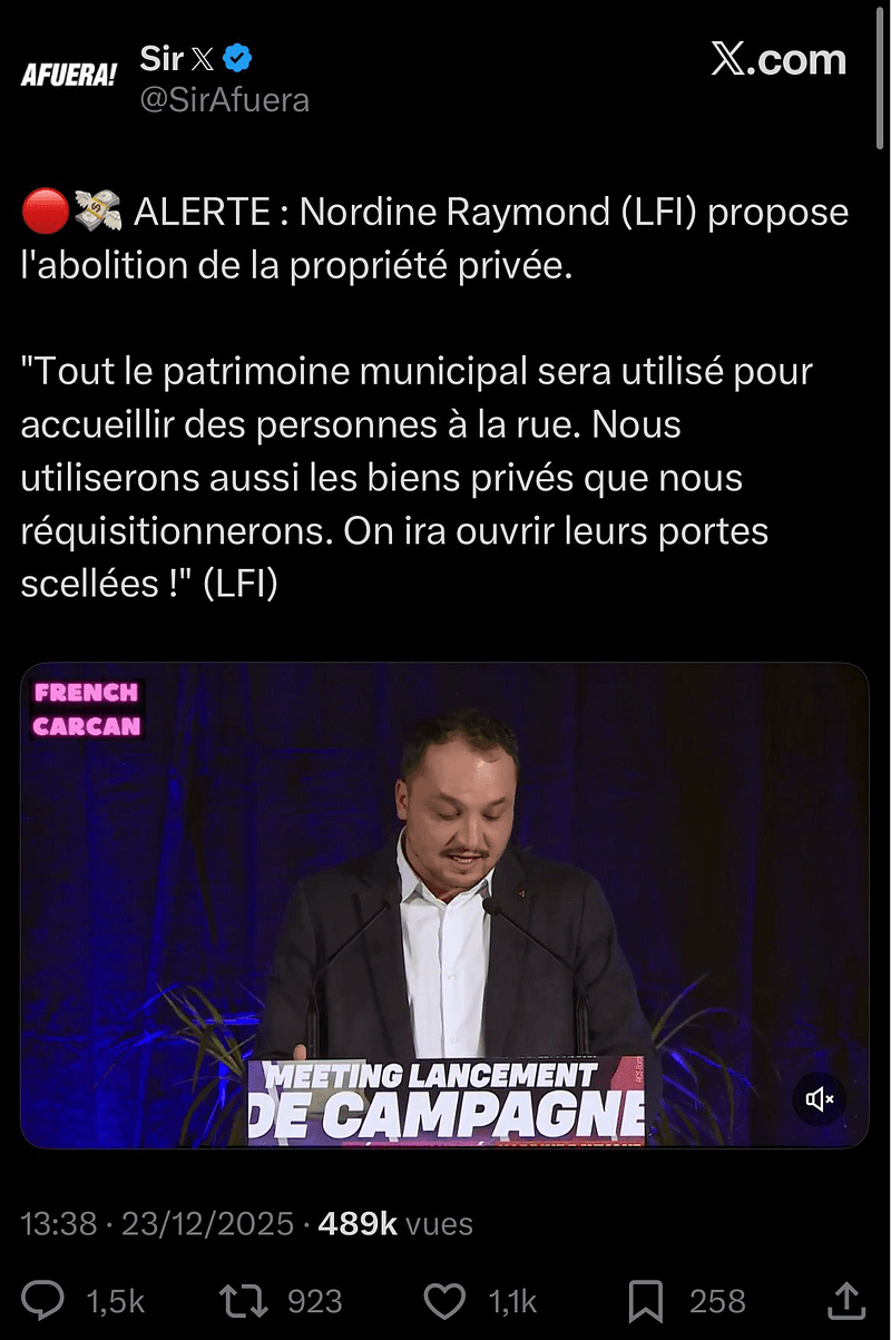 Chaque intervention de LFI me donne envie de militer activement pour la détention d’armes et la défense personnelle.