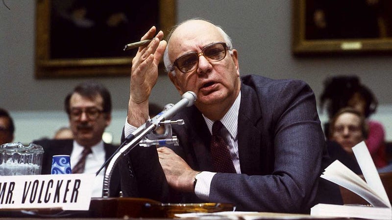 Volcker, aka l’homme qui a battu l’inflation des 70’s aux USA